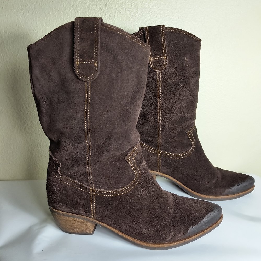 Matisse Patriot 9.5M Brown Suede Western Boots
